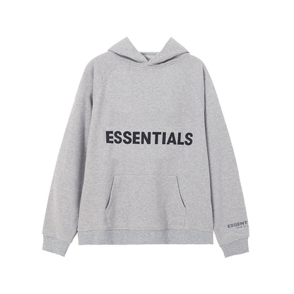 A hooded sweater