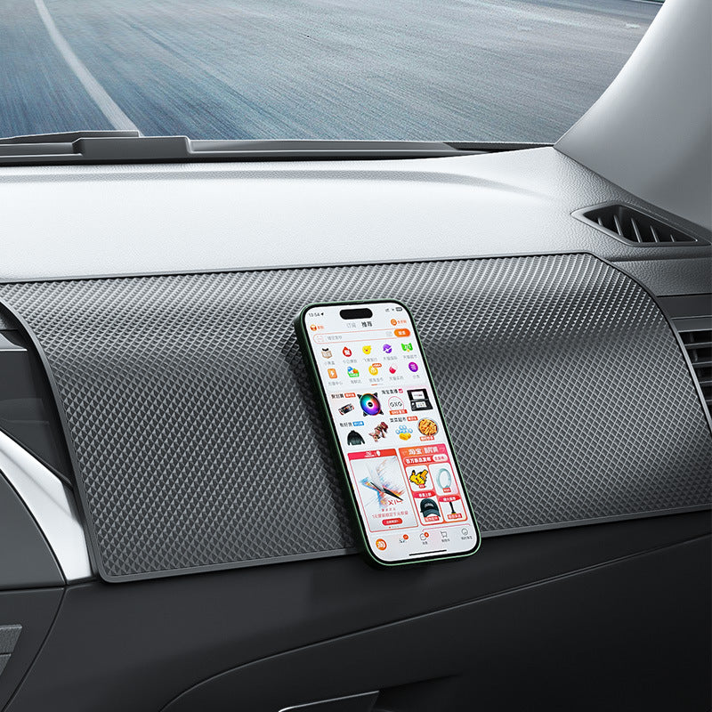 A non-slip mat dashboard
