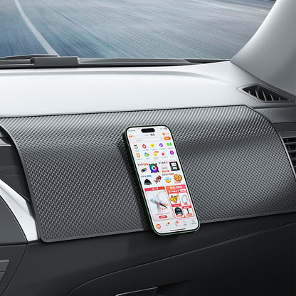 A non-slip mat dashboard
