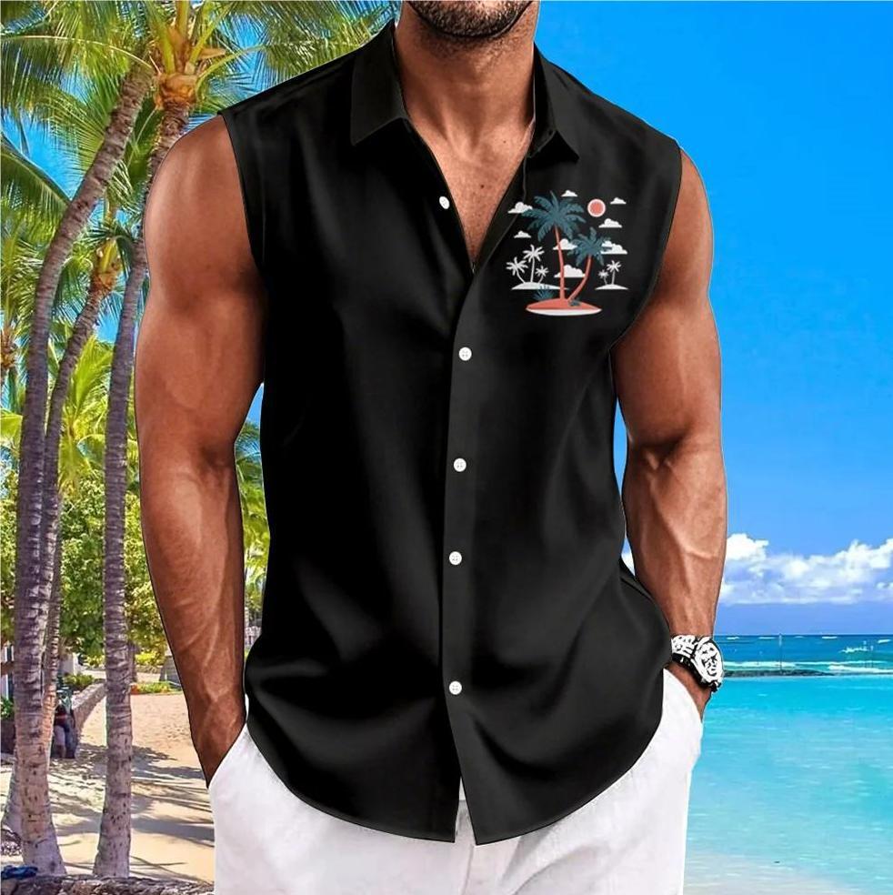 A sleeveless men's shirt