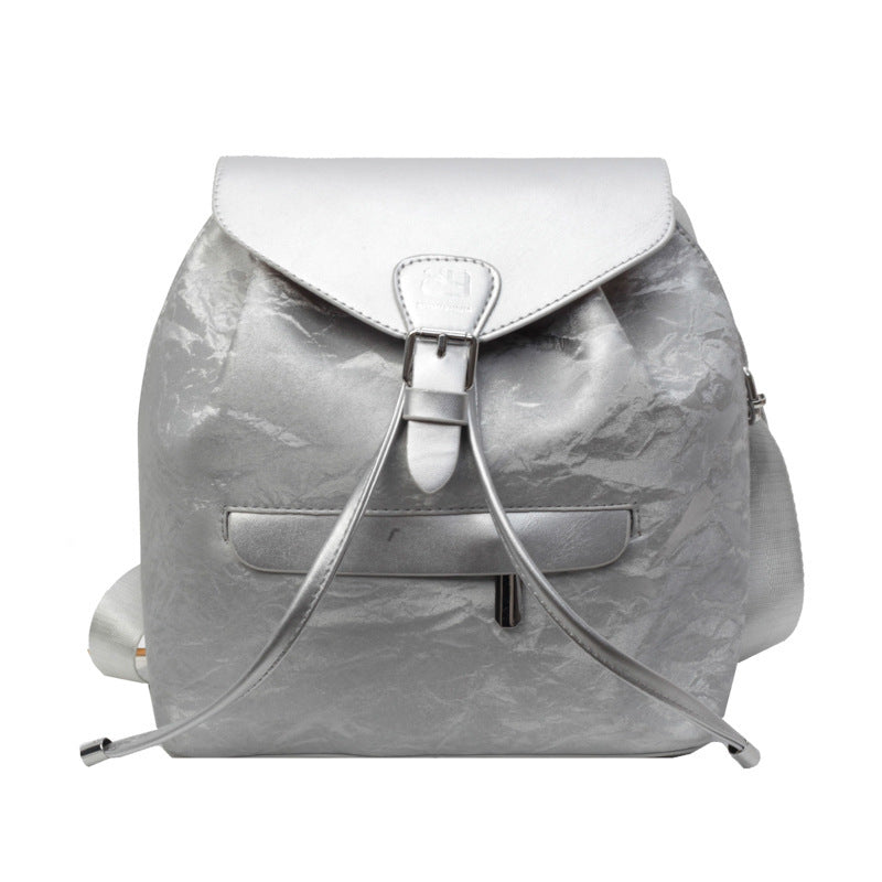 A niche fashion backpack woman