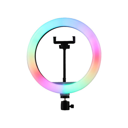 A 6 to18 inch RGB color ring fill light