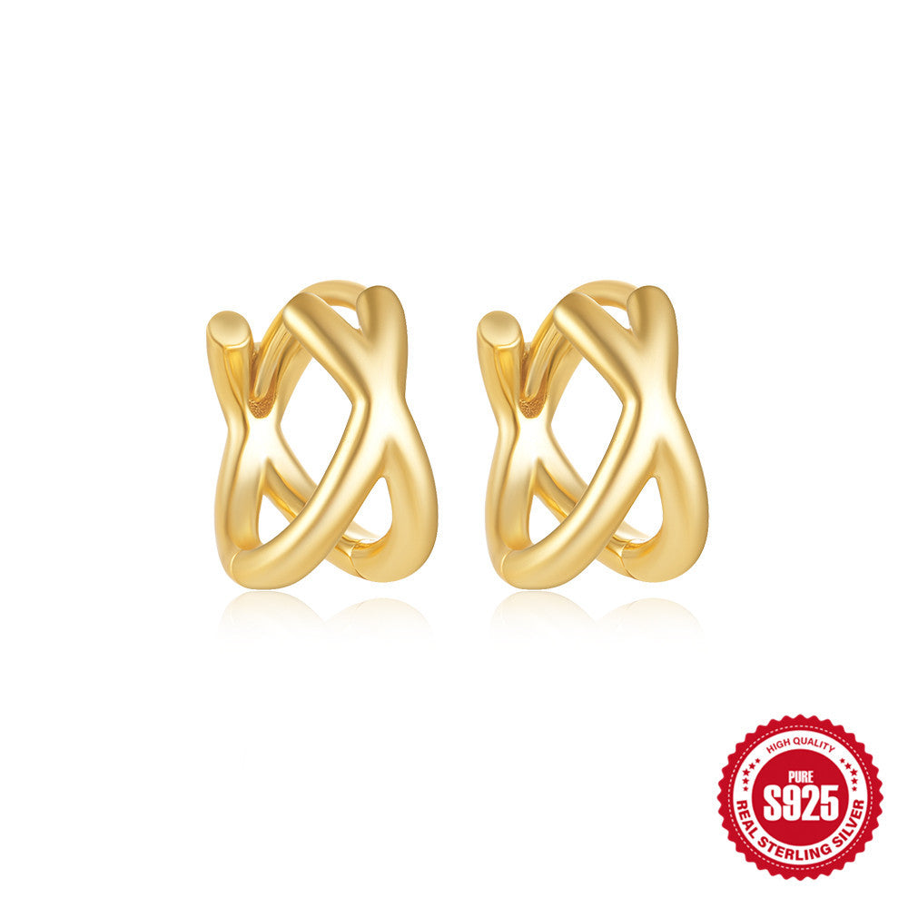 A S925 Sterling Silver Earrings Zircon