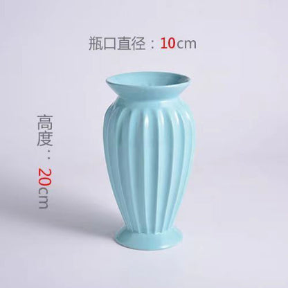 زينة مزهرية خزفية