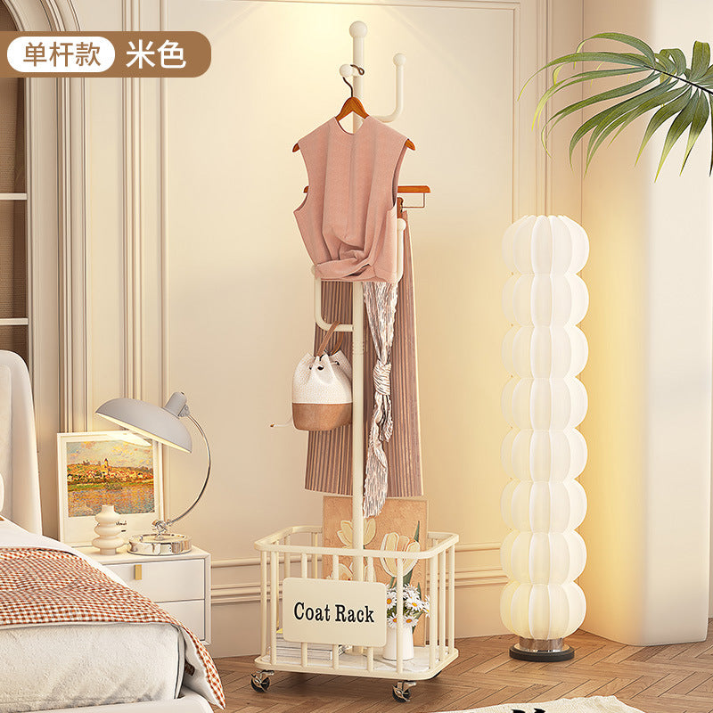 علاقة ملابس متسخة على شكل أذني قطة، قابلة للإزالة، مناسبة لغرف النوم والحمامات، ذات سعة كبيرة، رف أرضي لتخزين الملابس، رف معاطف