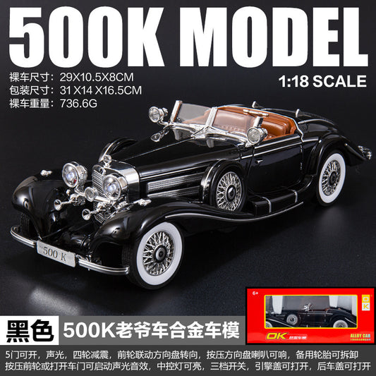 1:18 Alloy Metal Car Model Ornament