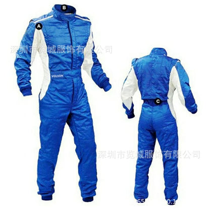 A racing jumpsuit