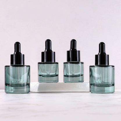 A dark green dark dropper bottle essential oil essence DIY high-end sub-packaging empty bottle - Mixbatch
