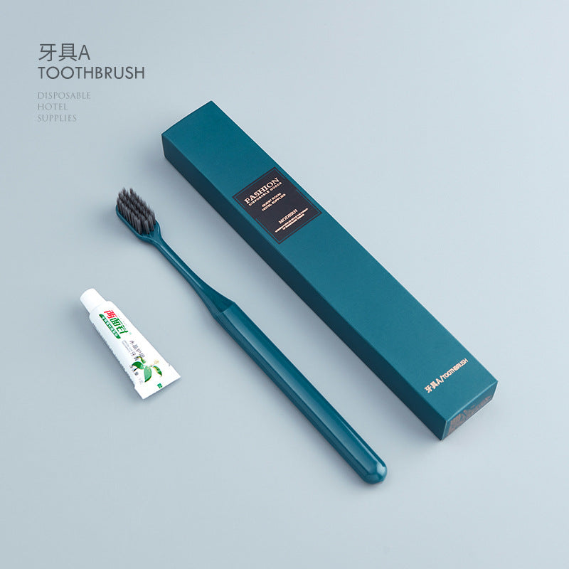 Star hotel homestay special disposable toiletries set toothbrush hotel disposable slippers