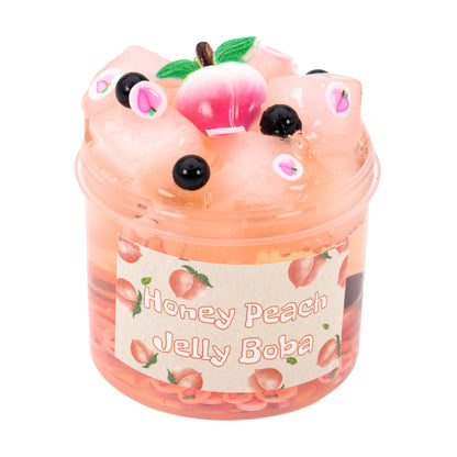A 70/300ml large capacity crystal mud fruit coconut meat accessories jelly mud transparent mud children's colored mud clay