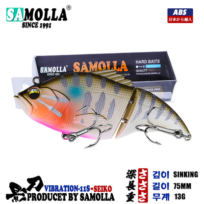 A Two-section Swimbait – Lifelike Fishing Lure for Bass & Predator Fish