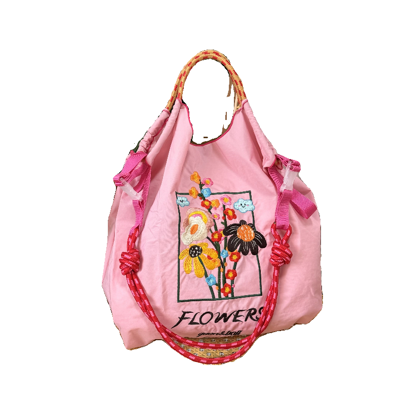 A ball chain bag handbag women's new messenger commuter armpit bag women's shoulder large capacity tote bag