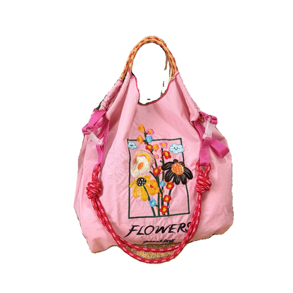 A ball chain bag handbag women's new messenger commuter armpit bag women's shoulder large capacity tote bag
