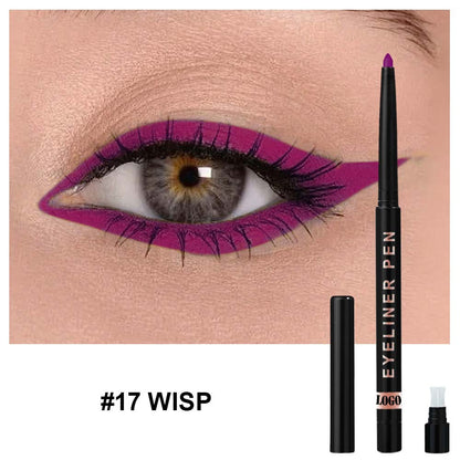 A eyeliner Color eyeliner pen —— Customizable logo MOQ 100 pieces