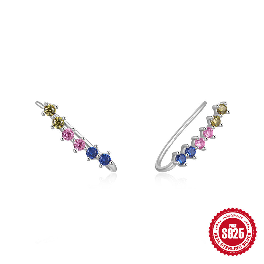 A S925 silver stud earrings