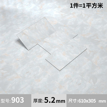A lock floor SPC stone plastic floor snap-on stone crystal composite wood floor household old ground renovation waterproof fire
