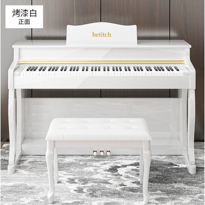 A-key vertical electric piano heavy hammer intelligent adult home children's beginner kindergarten teacher test