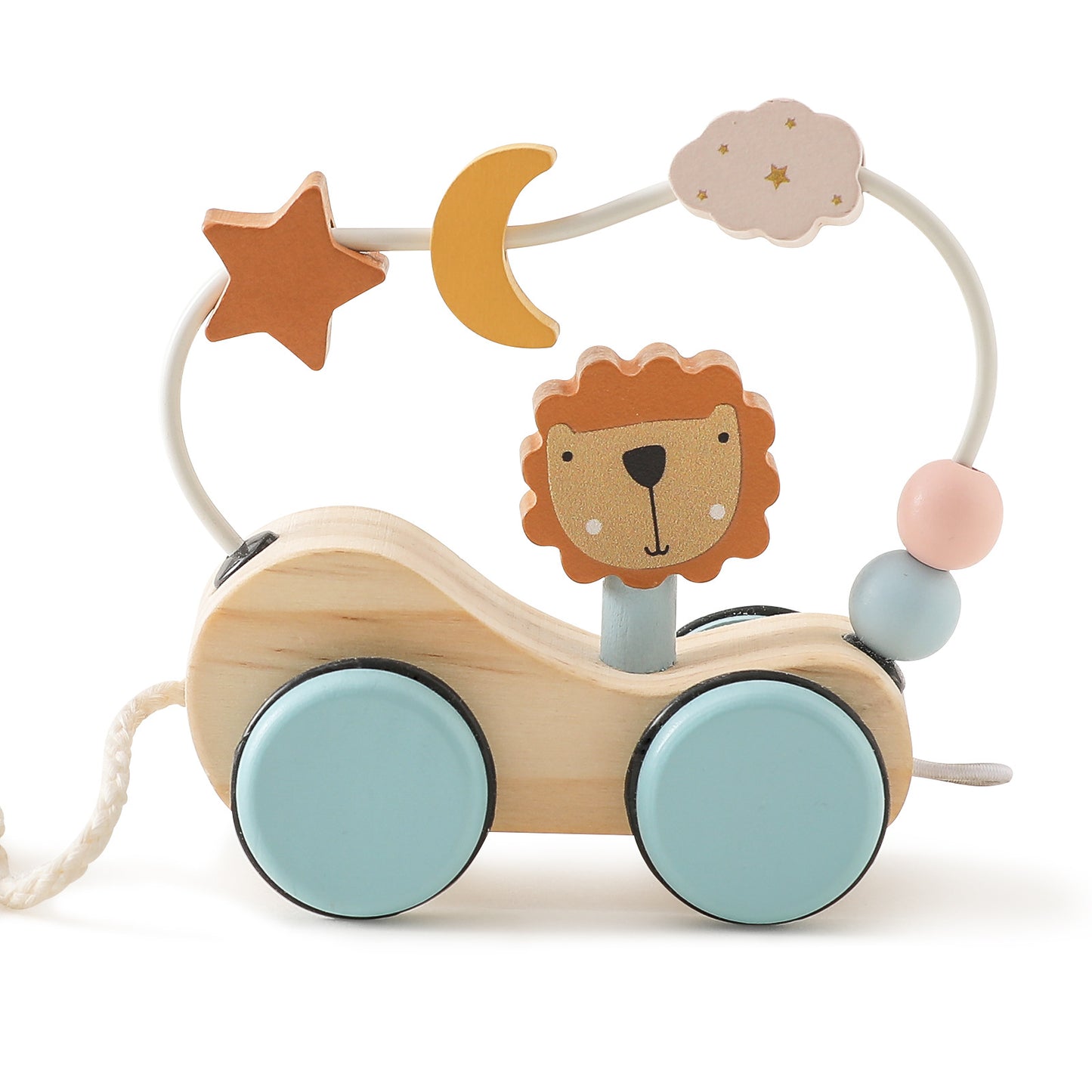 A Baby Early Education Educational Wooden Toys Montessori Teaching Multifunctional Hands-on Brain Shape Cognition Set