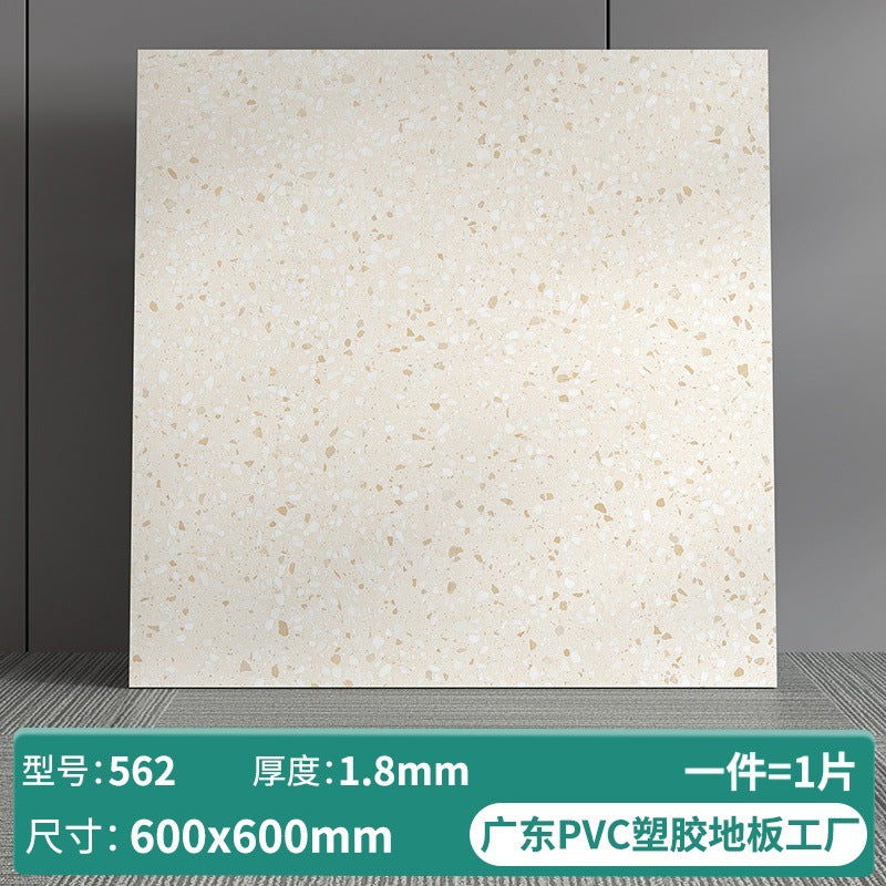 A pvc stone plastic floor self-adhesive plastic floor leather cement floor directly paving renovation wear-resistant waterproof flame retardant