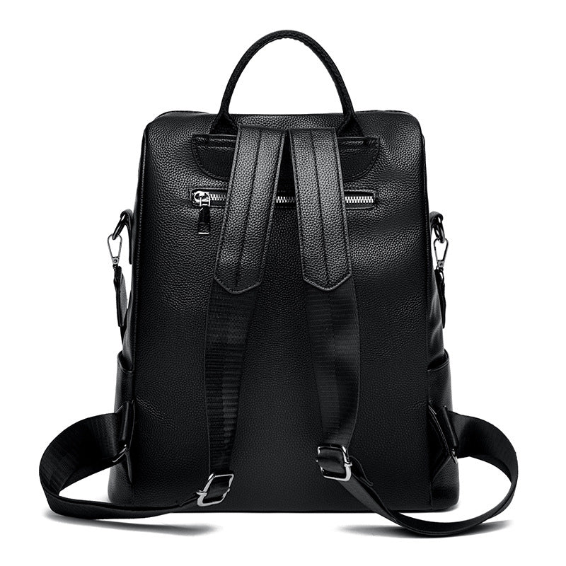 A new fashionable versatile student schoolbag large capacity outdoor backpack outdoor travel bag