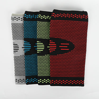A Sports Knitting Pressurized Elbow Pads Basketball Sports Arm Pads Elbow Pads Men and Women Sweating Breathable Riding Warm Knitting Elbow Pads