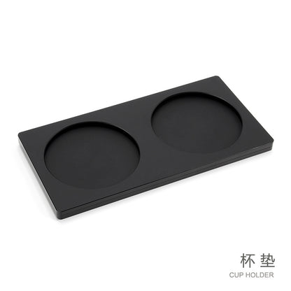 Acrylic hotel toiletries storage box bathroom sink disposable toothbrush storage box tray tissue box
