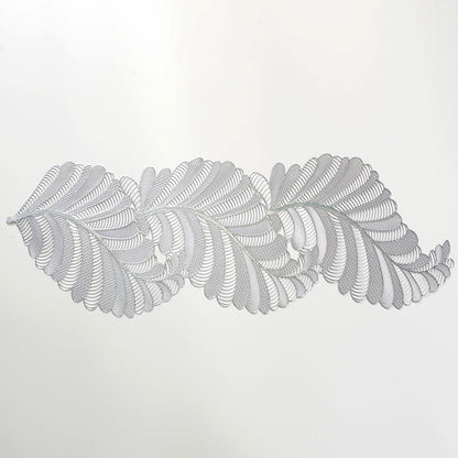 A PVC table mat