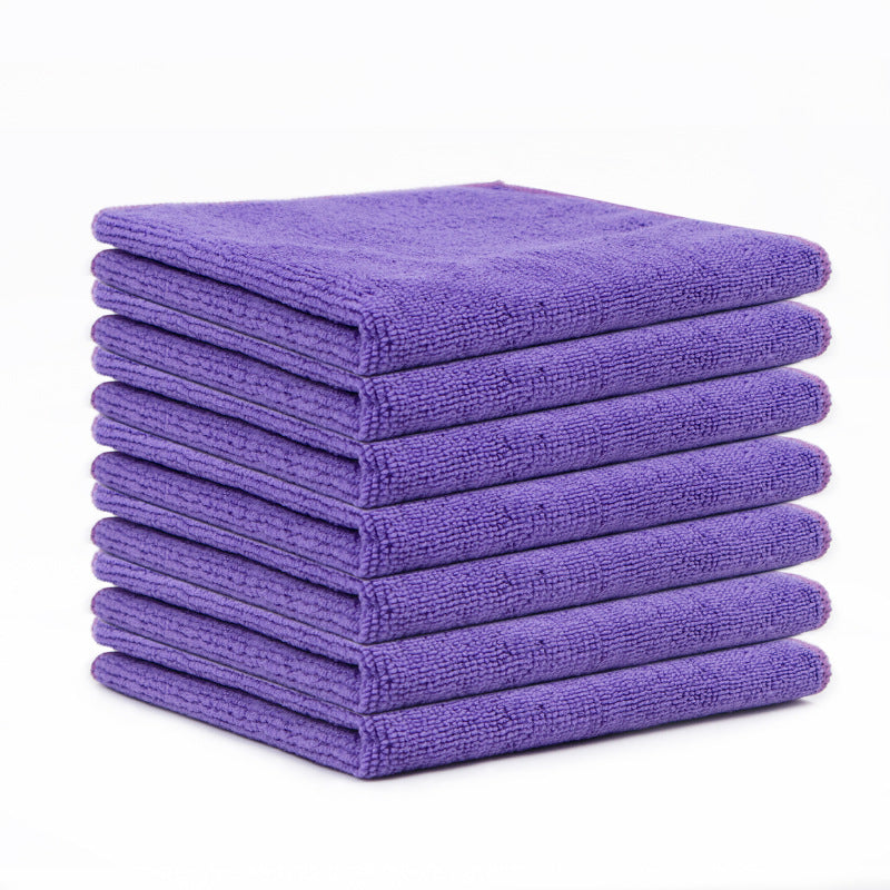 A Absorbent rag wholesale microfiber kitchen dishwashing thickened household wiping table towel cleaning quick drying