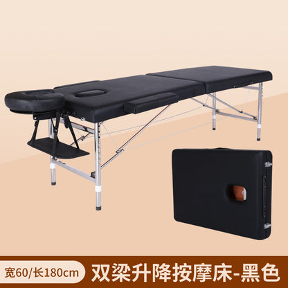 A  Adjustable massage table folding portable
