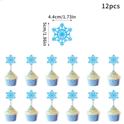 A blue themed balloon set