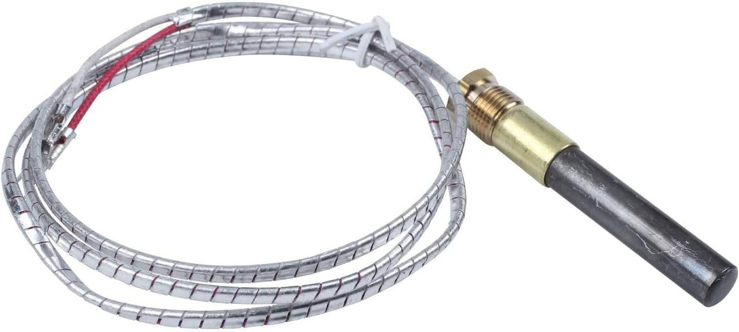 A 24-inch thermocouple fireplace thermopile