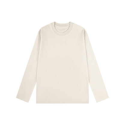 A cotton long-sleeved top