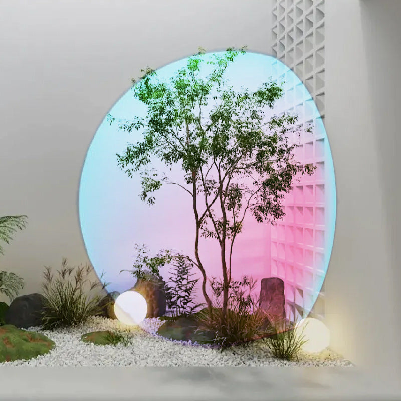 A creative moon earth projection lamp