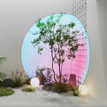 A creative moon earth projection lamp