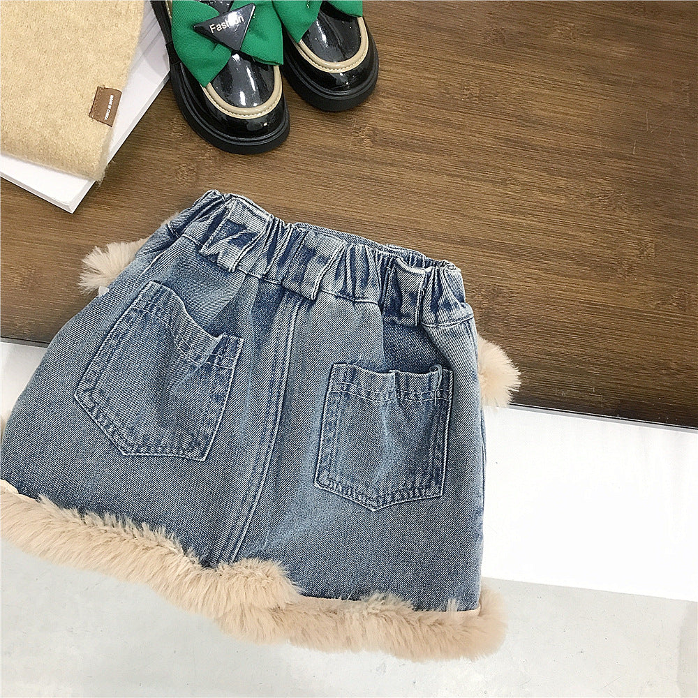 A children's top and skirt