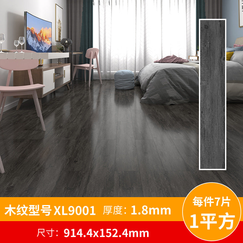 A pvc plastic floor wood grain floor