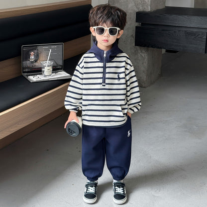 A children's sweater set