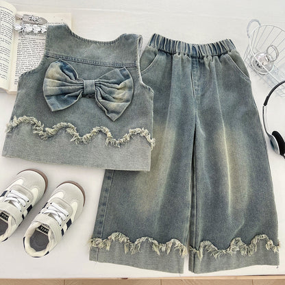 A three-piece girl set