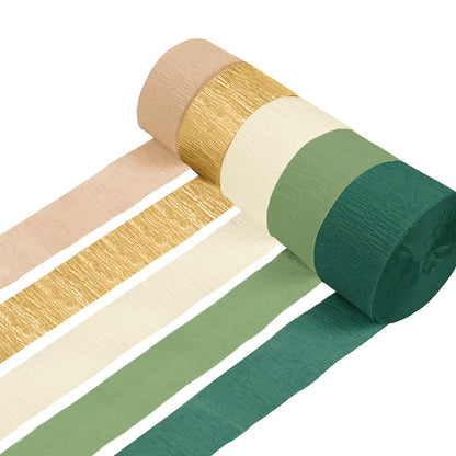 A crepe roll ribbon