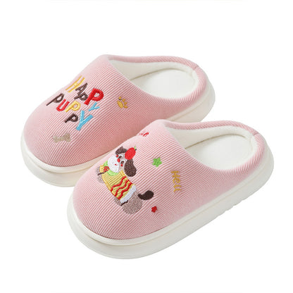 A children's thermal slippers