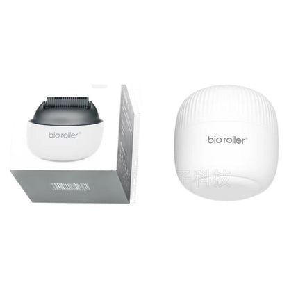 بكرة بيو رولر G4 المحمولة ذات الإبر الدقيقة لنمو شعر اللحية، بكرة يدوية بـ 1200 إبرة 