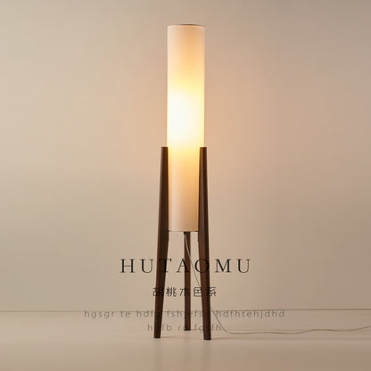 A Log antique bedroom floor lamp Living room sofa floor lamp Coffee table lamp