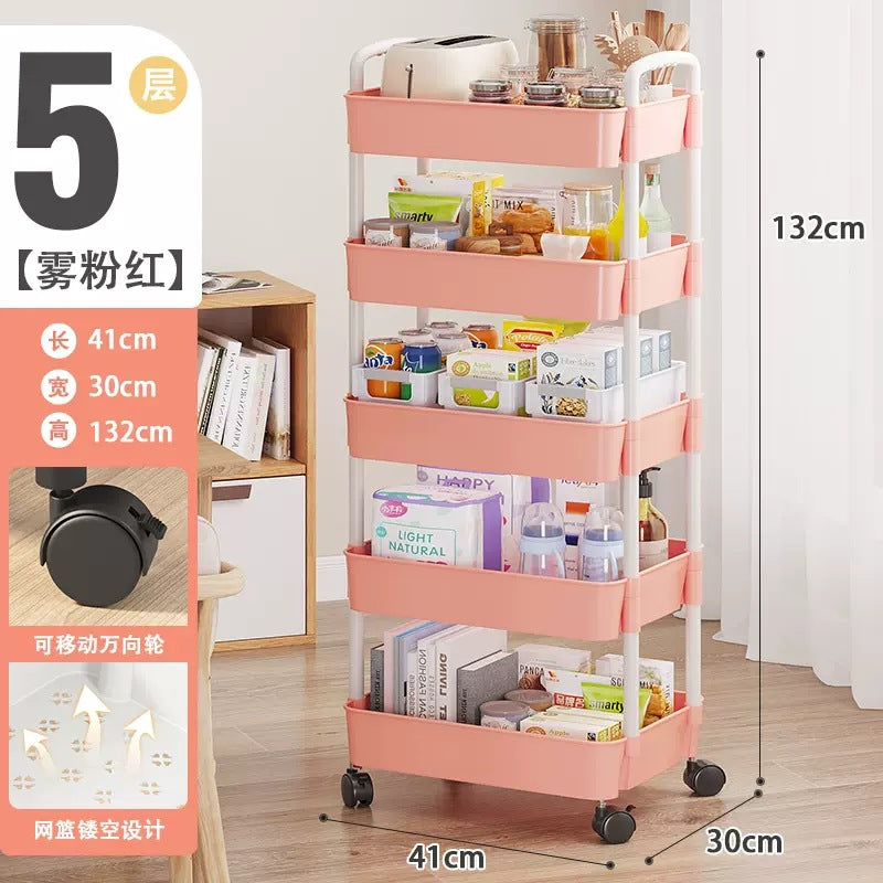 P trolley rack storage