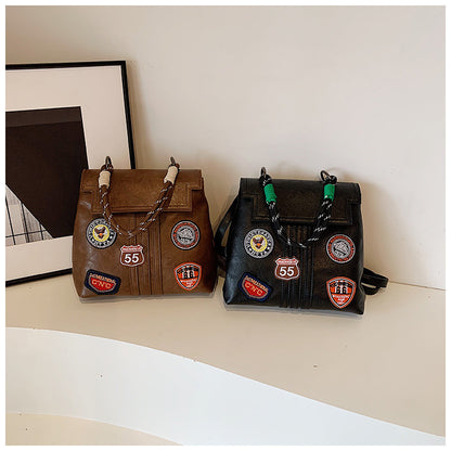 A pattern backpack