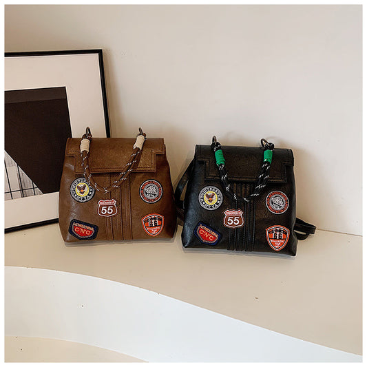 A pattern backpack