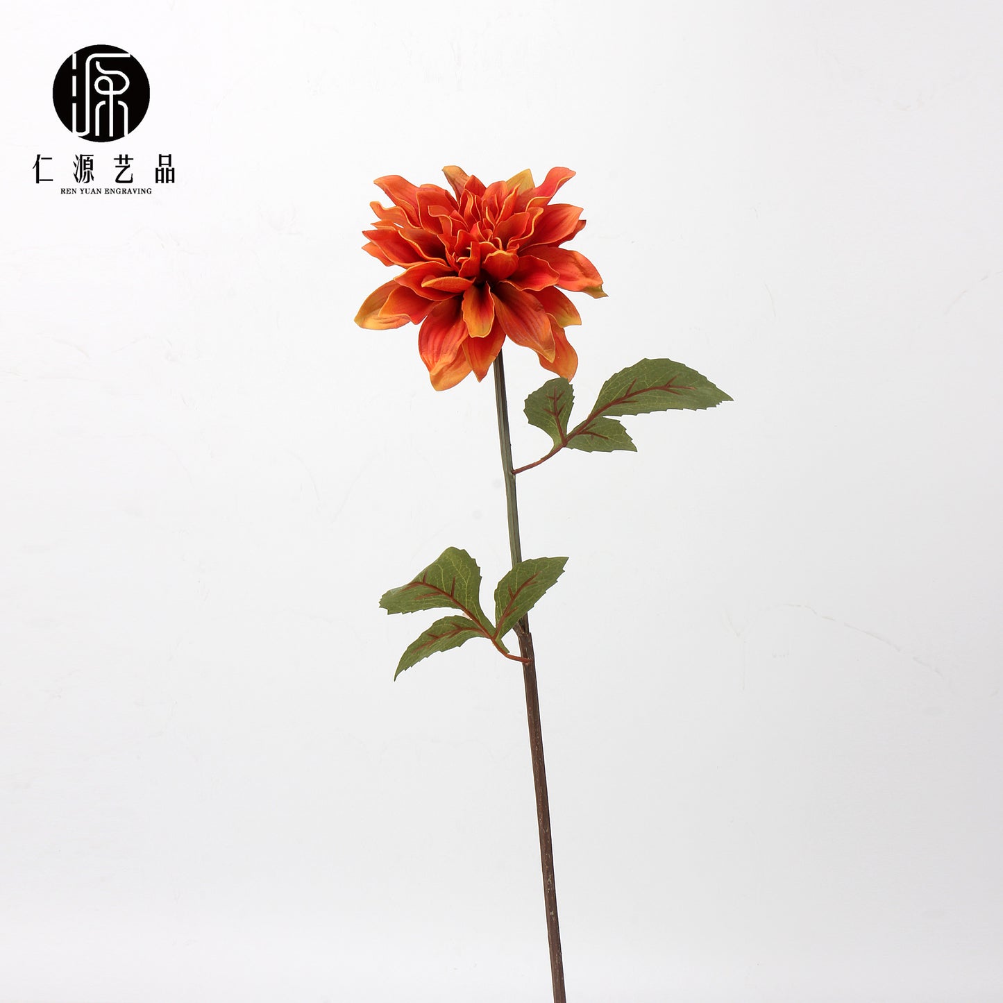 A dream color, moisturizing Dahlia PU simulated flower, wedding home decoration fake flower hotel photography flower arrangement