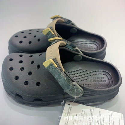 A children's shoes small trin hole shoes popular CROS boys and girls soft-soled outdoor beach non-slip cool slippers