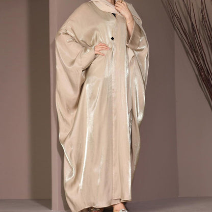 New AliExpress Middle East Muslim Clothing Fashion Elegant Cardigan Dress Robe - Mixbatch