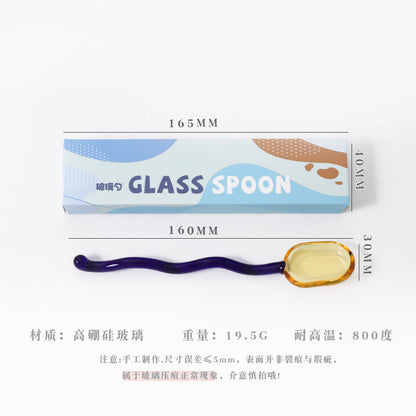 A Household heat-resistant transparent glass bowl, baked egg-beating instant noodle salad bowl, thickened large-capacity Japanese noodle poon soup bowl