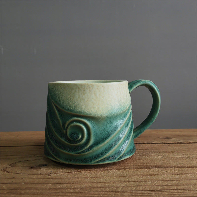 A ceramic cup creative mug